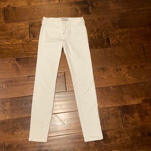 White Abercrombie kids jeans